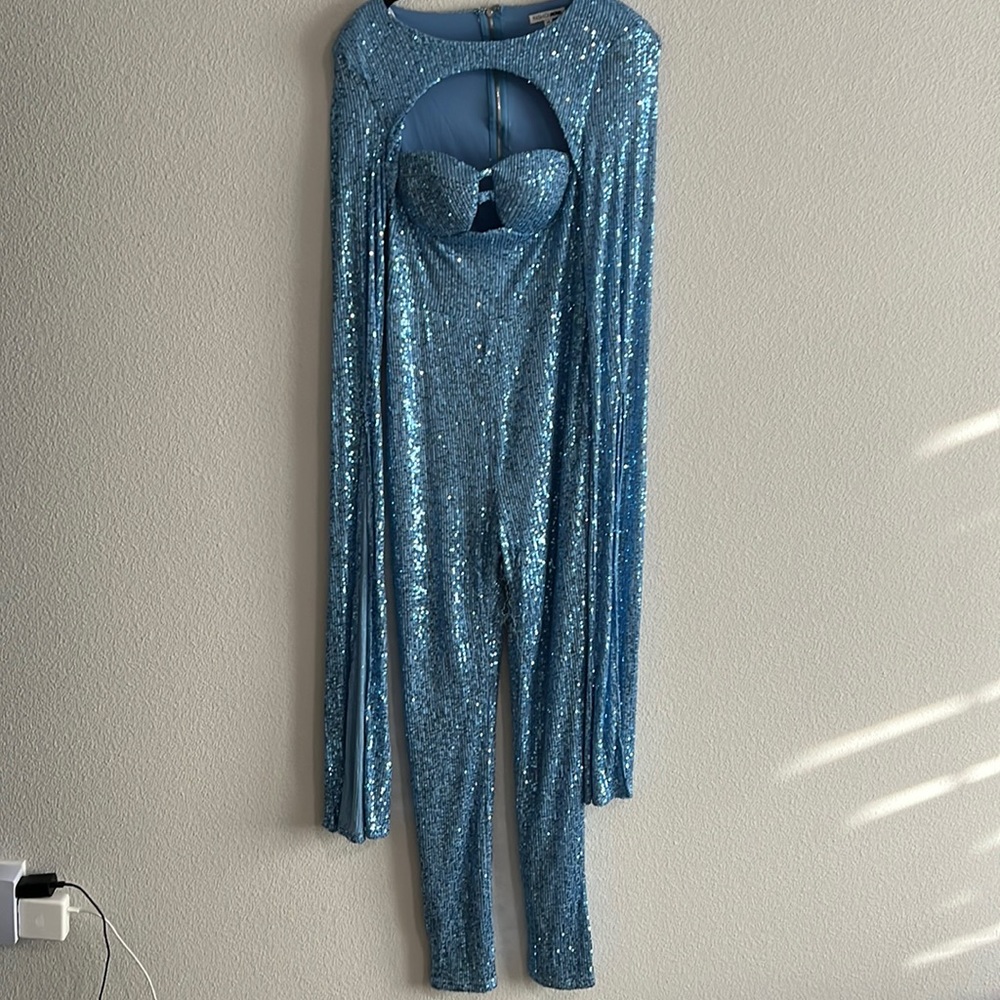 Sequin romper size medium worn once slight wear in the inner thigh area